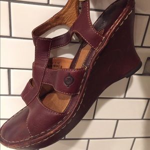 Born wedge sandals